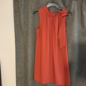 Coral Turtle-Neck J.Crew Dress